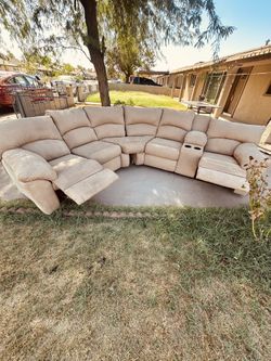 SECTIONAL RECLINABLE SET PERFECT CONDITION VERY CLEAN NO PETS NOT SMOKING SOFÁS RECLINER PERFECTO CONDICIÓN