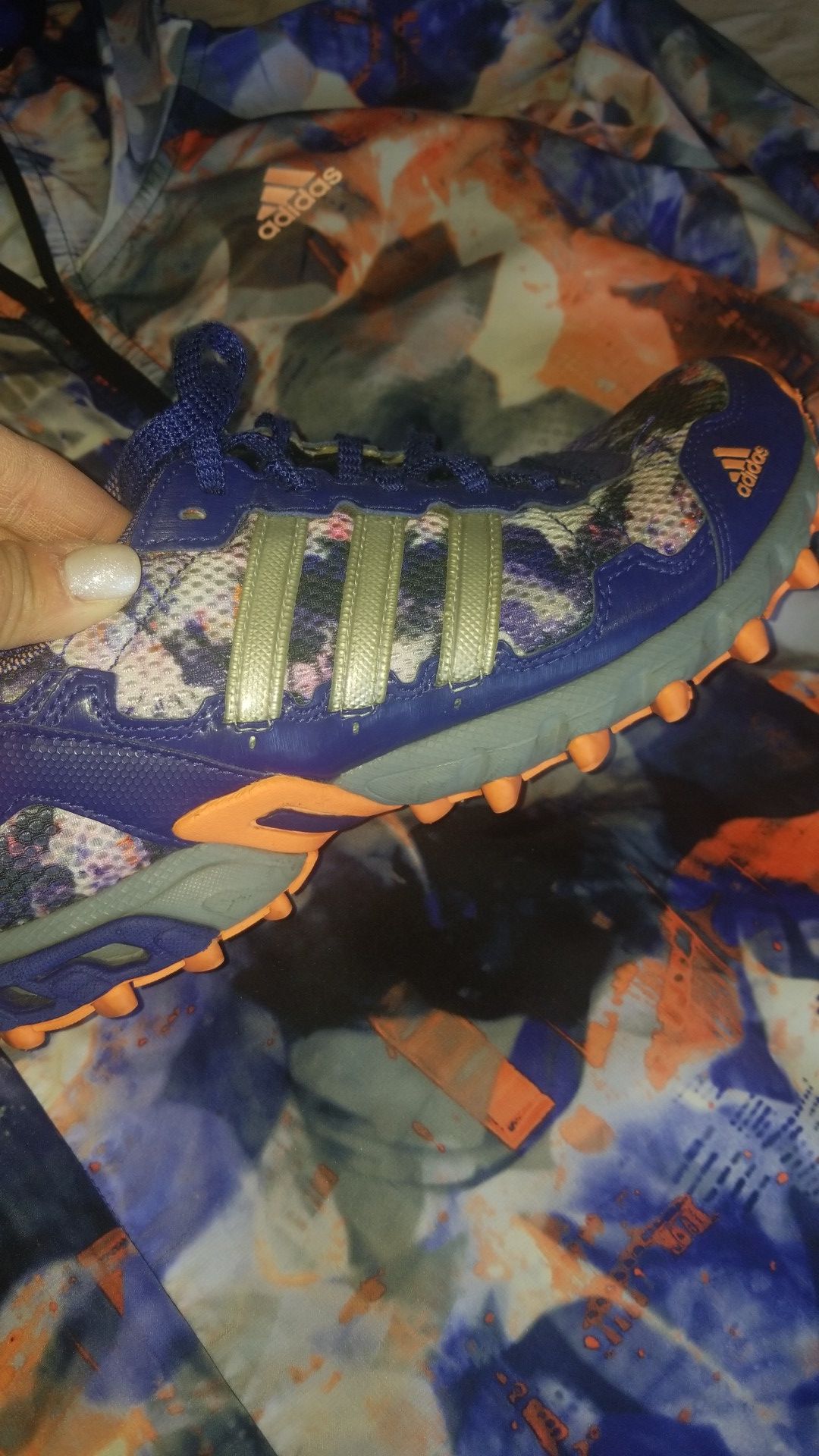 Adidas Windbreaker w/ Matching Shoes $75