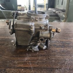 2 Single Barrel Carburetor Auto lite & Holley 
