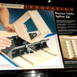NEW, Router Table Spline Jig