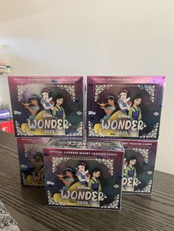 Topps Wonder 2025 Hobby boxes (5)