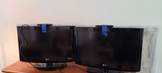 Two LG TVs