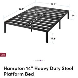 Platform Bed Frame - California King