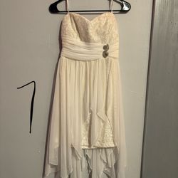 white dress