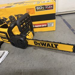 Dewalt FlexVolt 60V Brushless 16in Chainsaw