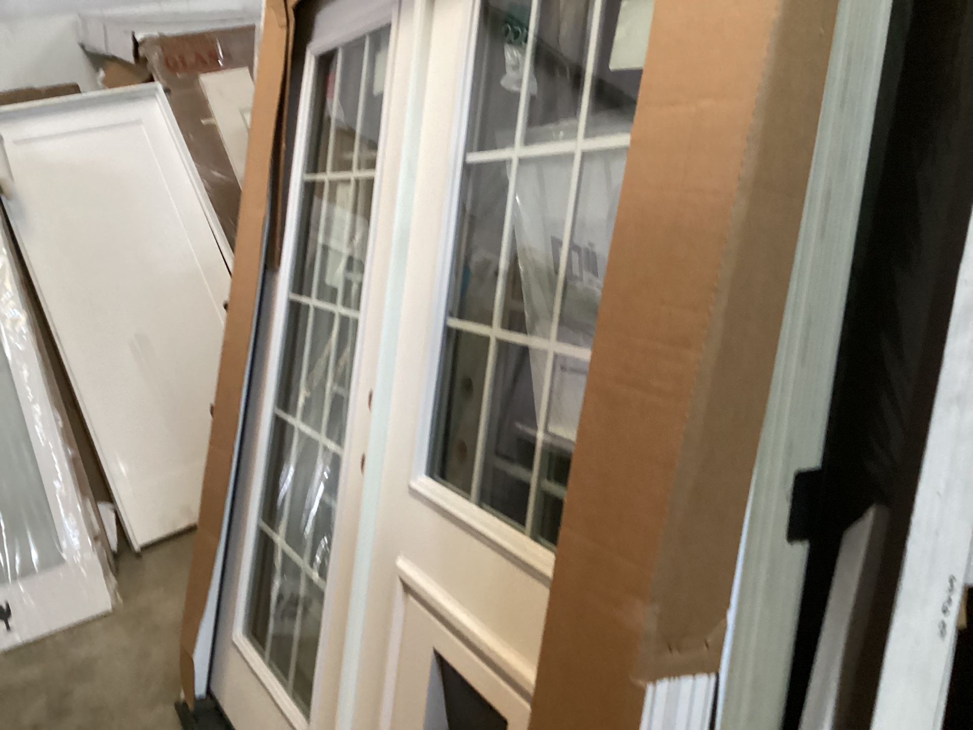72 X 80 In Double Door With A Pet Guard