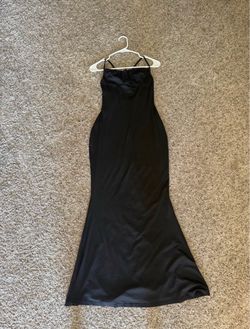 Long black dress