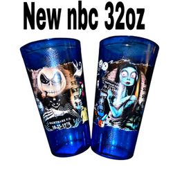 New nightmare before Christmas tumbler cup set