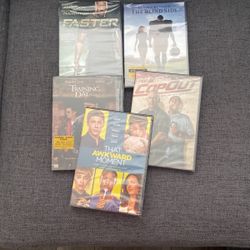 5 Brand New DVDs