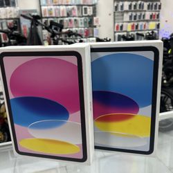 iPad 10th Gen 10.9” 64GB New! Finance For $50 Down Payment!!