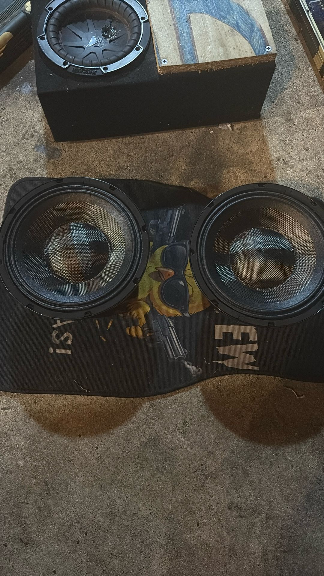 2 Sundown Audio VEX10’s 4 Ohms