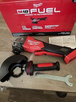 Milwaukee M18 FUEL Angle Grinder  variable speed Tool Only