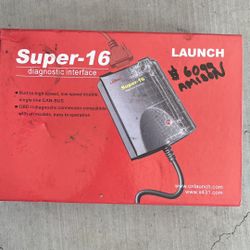 Launch Super-16 diagnostic interface