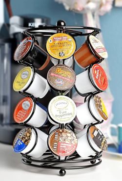 Coffee Pod Storage spinning Carousel Holder