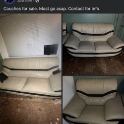 Couches Must Go Asap.