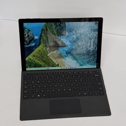 Microsoft Surface Pro 6 1796 12.3” 8GB RAM 256GB SSD i7-8650U 1.9GHz Win 11 With Keyboard