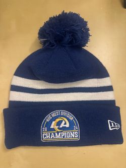 LA Rams 2024 NFC West Division Champions New Era Beanie