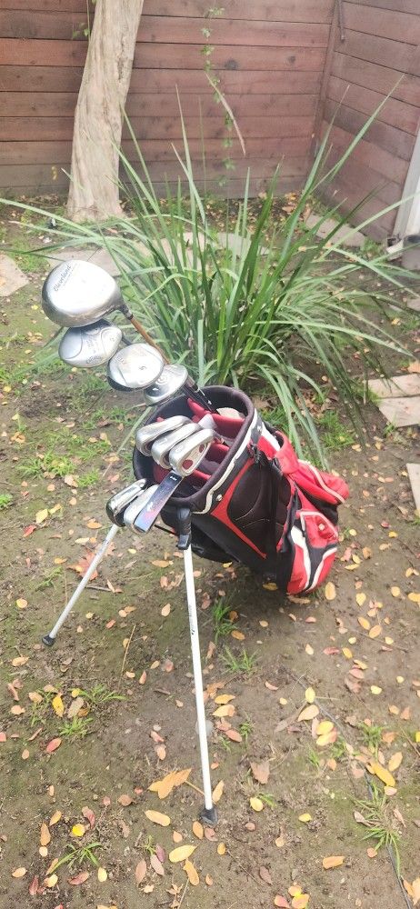 Complete Golf Club Set – Cleveland, Callaway, TaylorMade, Onoff (Tungsten), and Pro Score