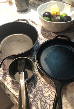 3 piece Lodge cast iron set