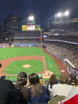 Row 1 tickets Friday Dodgers!!