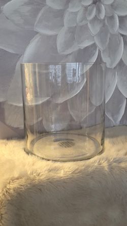 Pottery Barn Double Wall Glass Hurricane