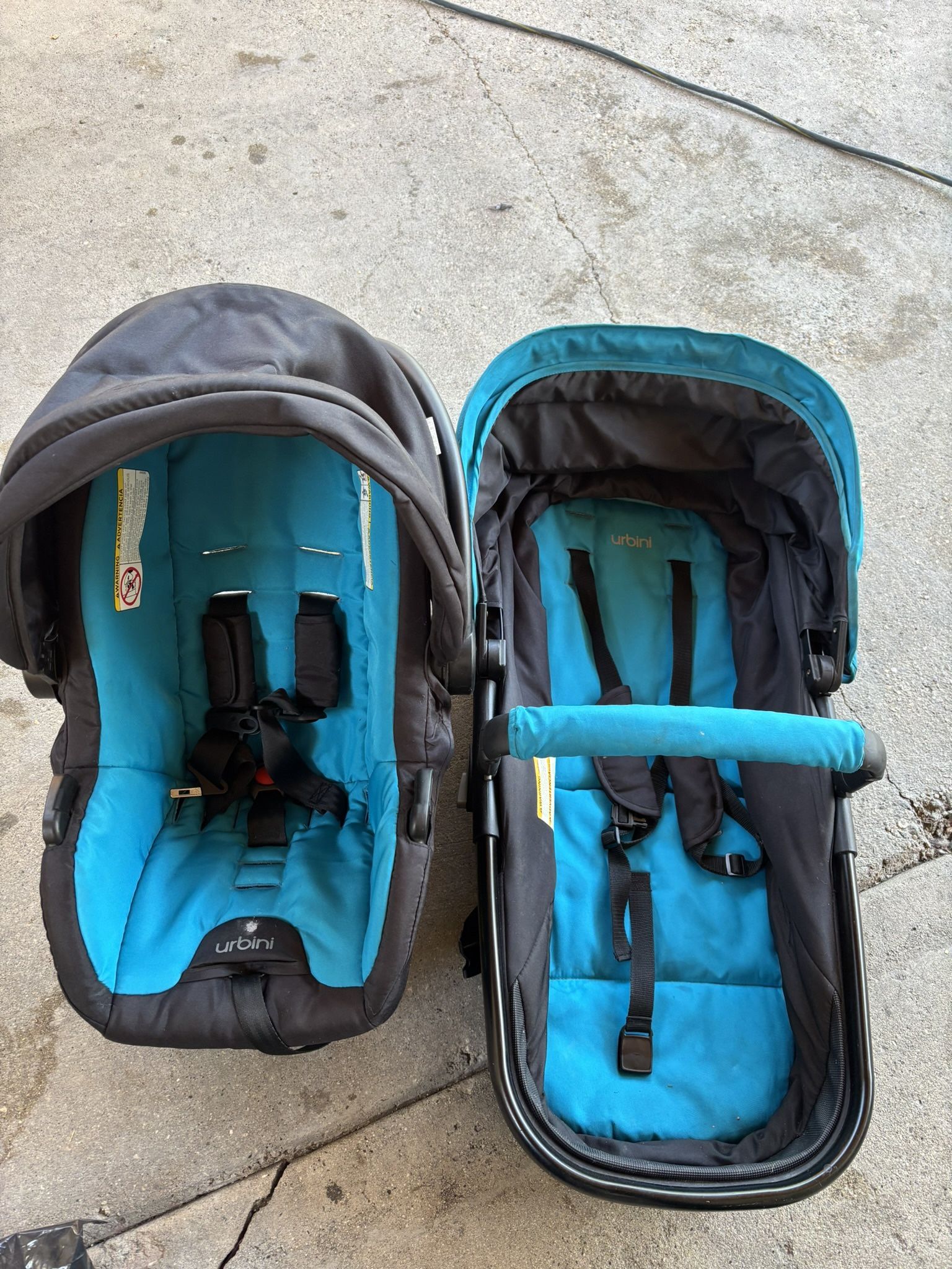 Urbini Car seat And Bassinet