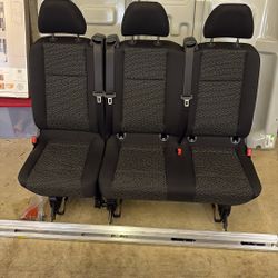 3 Seat Bench For Sprinter/Transit And More.