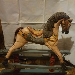 Antique Rocking Horse In Great Condition