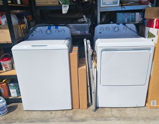 Washer and dryer