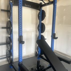 SQUAT RACK/ HR1000/ VESTAFITNESS/ WEIGHTS/ BARBELL/ BENCH/ GYM EQUIPMENT/ DELIVERY 🚚 