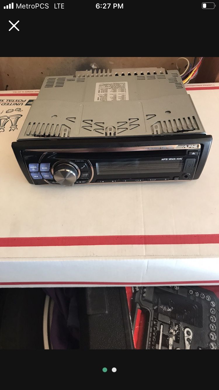 Alpine Jensen Car Estereo