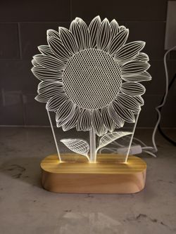 LED Girls Night Lamp - Soft White