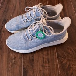 Adidas Grey / Blue Tubular Shadow 10.5 Men’s Sneakers
