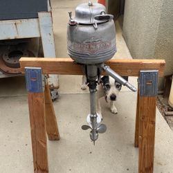 Vintage Johnson Outboard Motors