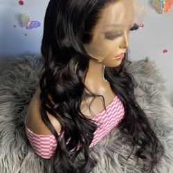 28” 13x6 200% Density Knot Bleaching And Plucked $285