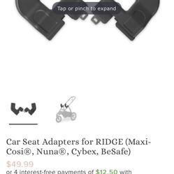 Car seat Adapter For Ridge 