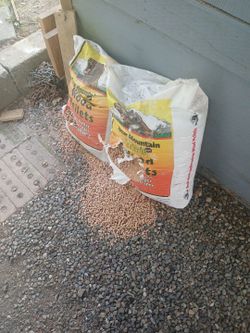 Pellets for a pellet stove