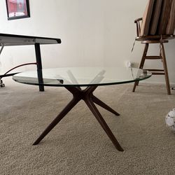 Round Glass Coffee Table