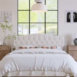 Tufted King Headboard
