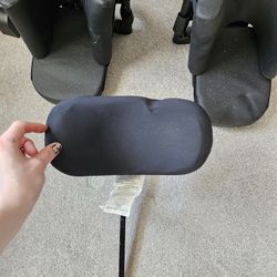 Comfort Padded Footrest and Head Rest for Wheelchairs 