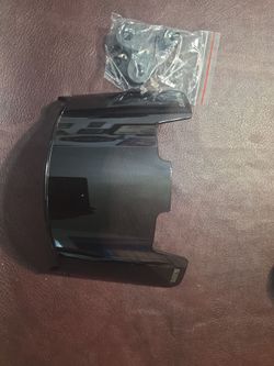Helmet Visor Shield with Hardware