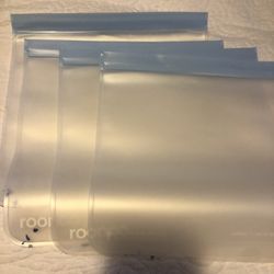 4 ROONOO Reusable FOOD STORAGE Bags