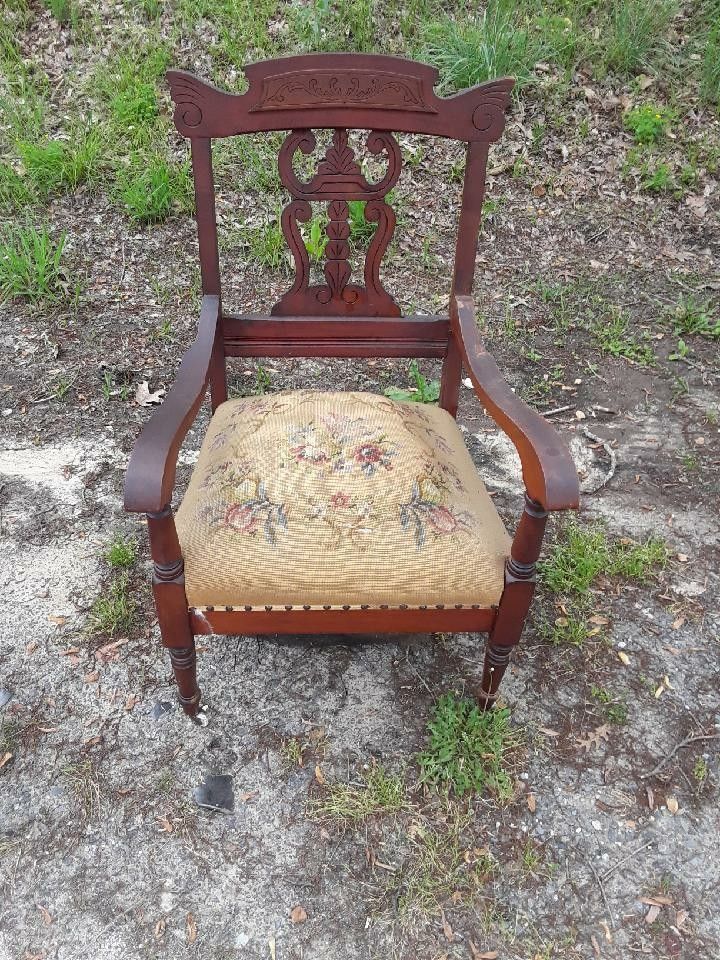 Old Wooden Antique Chair