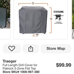 Grill Cover ; Full Length newat The Box $50 pick up Only In Anaheim 