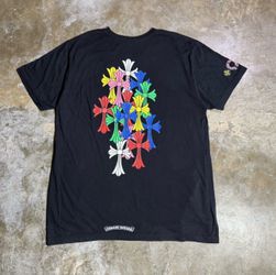 Black Chrome Cross Cemetery t-shirt
