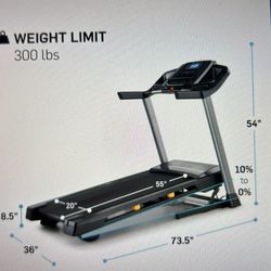 NORDIC TRACK T Series Electric Foldable TREADMILL