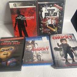 5 Horror Dvds