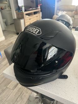 Shoei motorcycle racing helmet RF-1200 XL 2 visors