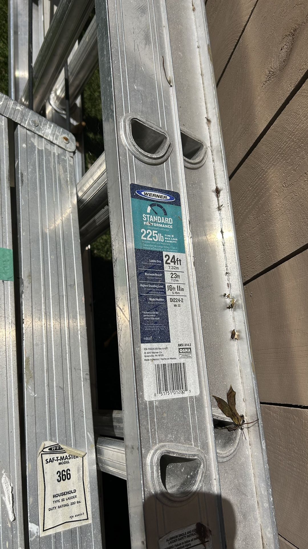Werner 24ft Ladder