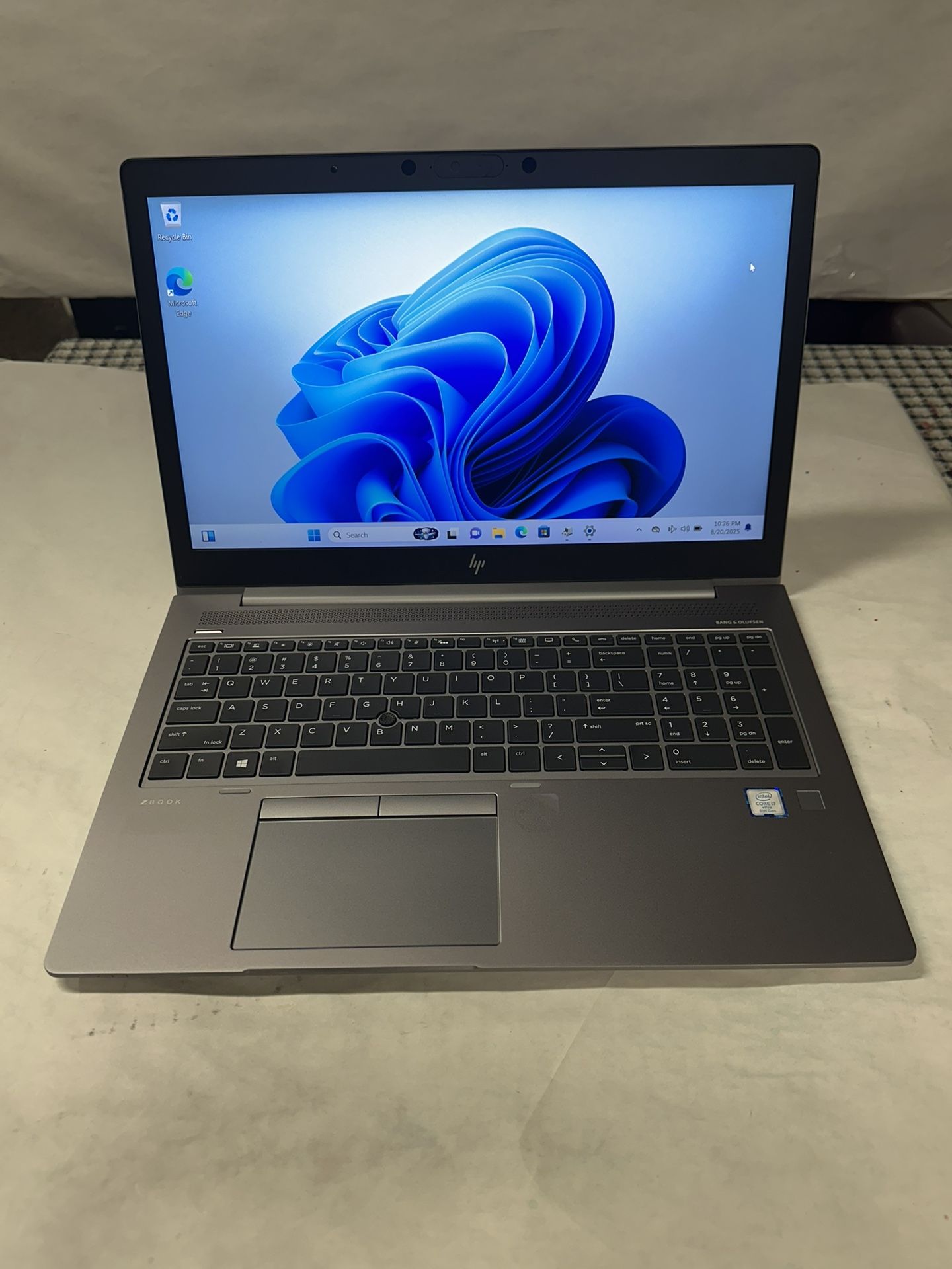 HP Laptop ZBOOK 15UG6 i7 8th generation  price is firm read description  8th Generation Like New 